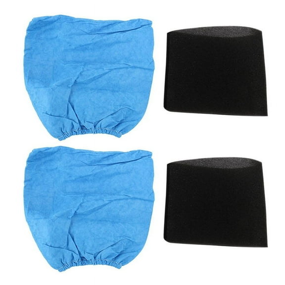 Textile Filter Bags Wet and Dry Foam for MV1 WD1 WD2 WD3 Vacuum Cleaner Bag 4PCS