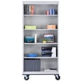 thumbnail image 4 of Elite Series Welded Mobile Bookcase, 4 of 7