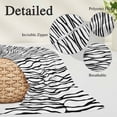 thumbnail image 3 of Black White Lines Body Pillow Covers 20"x54", Retro Stripes Texture Minimalist Art Soft Brushed Microfiber Breathable Throw Pillow Covers, Pillowcase with Zipper for Couch Sofa Bedroom Living Room, 3 of 9