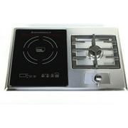True Induction TI-1+1B | UL858 Certified, 25in. Single Induction + Gas Burner Combination Cooktop, Built-in Installation