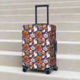 thumbnail image 6 of Hirioo Pumpkin And Flying Bat1 for Elasticity Suitcase Cover (No luggage Included) Durable Luggage Protector Fits 18-32 Inch Luggage-Small, 6 of 7