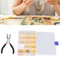 thumbnail image 3 of Jewerly Making Set, Rich Tools Premium Material Exquisite Practical Delicate Texture Beading Supplies  for DIY for Bracelet for Necklace, 3 of 7