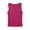 Hot Pink, variant on Solid Color One Collar Neck Sleeveless Tank Top for Women Double Lined Basic Camisole Undershirt for Casual Going Out and Daily Wear Hot Pink S
