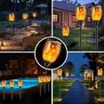 thumbnail image 4 of 43'' Large Solar Torch Light Flickering Flames, Waterproof Outdoor Decoration Light for Yard Driveway, 6 Pack, 4 of 13