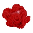 thumbnail image 2 of Guirnalda de luces de flores artificiales románticas de 3 m y 20 LED rojo, 2 of 8