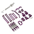 thumbnail image 1 of Conjunto de accesorios de modificación DIY, piezas resistentes de aleación de aluminio para modelo de coche RC a escala 8560 1/18, vehículo de Hobby Violeta, 1 of 8