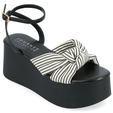 

Journee Collection Womens Lailee Tru Comfort Foam Buckle Platform Sandals
