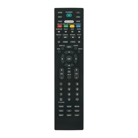 New 118020374 Replace Remote Control compatible with TEAC TV Remote Control 118020374 LEBD4220FHD3D LE4210FHD3D LEBD32D10FHD LEBD40D10FHD LE5851FH3