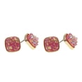 thumbnail image 4 of Jumpingount Pendientes de botón Joyería elegante Regalos Estilo simple Decoraciones de moda Accesorio Pendientes de botón brillantes Regalo de Type13 NO13, 4 of 6