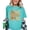 Seafoam Shirt, variant on Trendy Mama Checkered Fall Shirt for Women Cute Sunflower Floral Tee for Moms Seafoam Shirt Adult X-Large