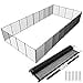 thumbnail image 3 of VINGLI 4Ft x 12Ft Black Pool Fence Swimming Pool Fence in Ground Pool Safety Fencing, 3 of 4