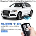 thumbnail image 4 of 1 Uds. Funda protectora para llave de coche para Audi Key Case patrón de fibra de carbono Compatible con Audi A4L A5 Q7 Q5L llave de coche Xemadio 221785-2, 4 of 9