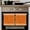 White Orange, variant on Brown Geometric 1 Pack Kitchen Towel, Water Absorbent Dish Towel, Vintage Greece Key Decorative Hand Towels - Quick Drying Cloth for Cooking Baking, 18x28 Inch