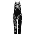 thumbnail image 4 of Women's Casual Loose Baggy Pocket Jumpsuit Fashion Playsuit Trousers Overalls Sling Jumpsuit, 4 of 6
