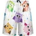 thumbnail image 2 of GZHJMY Owl Pajama Pants Short for Men, Lounge Pants Lightweight Men Pajama Bottoms with Drawstring Pockets, Christmas New Year Birthday Gifts, XX-Large, 2 of 7
