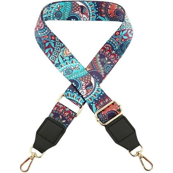 Kukuzhu Purse Strap 1.5" Wide Shoulder Strap Adjustable Replacement Crossbody Handbag Strap Guitar Style Strap for Women