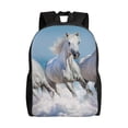 thumbnail image 1 of Balery Horses Running Through The Water Mochila - Mochila Estilosa y Duradera para Laptop de 15 Pulgadas con Tela Oxford Impermeable, 1 of 8