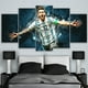 thumbnail image 2 of 5 Cuadros Decorativos Lionel Messi Celebración Argentina Artístico Canvas Listo Para Colgar 150x84cm Jungle Art Impresion Tela Arte, 2 of 7