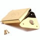 thumbnail image 1 of Yuarrent Mandolin Tailpiece Triangular Steel Stringed Coverplate Spare Part Decorative with Supply Replacement String Guitar Type2 NO2 Yuarrent  OD010709-01, 1 of 6