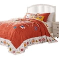 thumbnail image 2 of Benjara Xan 3pc Queen Bedspread and Pillow Sham Set- Bouquet Print- Multicolor, 2 of 6
