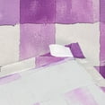 thumbnail image 3 of Yayeee Tapestry Wall Hanging for Bedroom 60" x 40" Living Room Home Wall Art Decor, Purple and White Pattern, 3 of 7