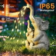 thumbnail image 6 of Solar-Powered Mother & Child Elephant Statue, Outdoor Garden Decor with Warm Lights for Mom, Women, Grandma, Thoughtful Gift for Backyard, Patio, 6 of 7