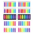 thumbnail image 1 of 10 conjuntos Tabs de plástico Pestañas de página fluorescente Marcadores de la página Pestañas de anotación de libros, 1 of 6