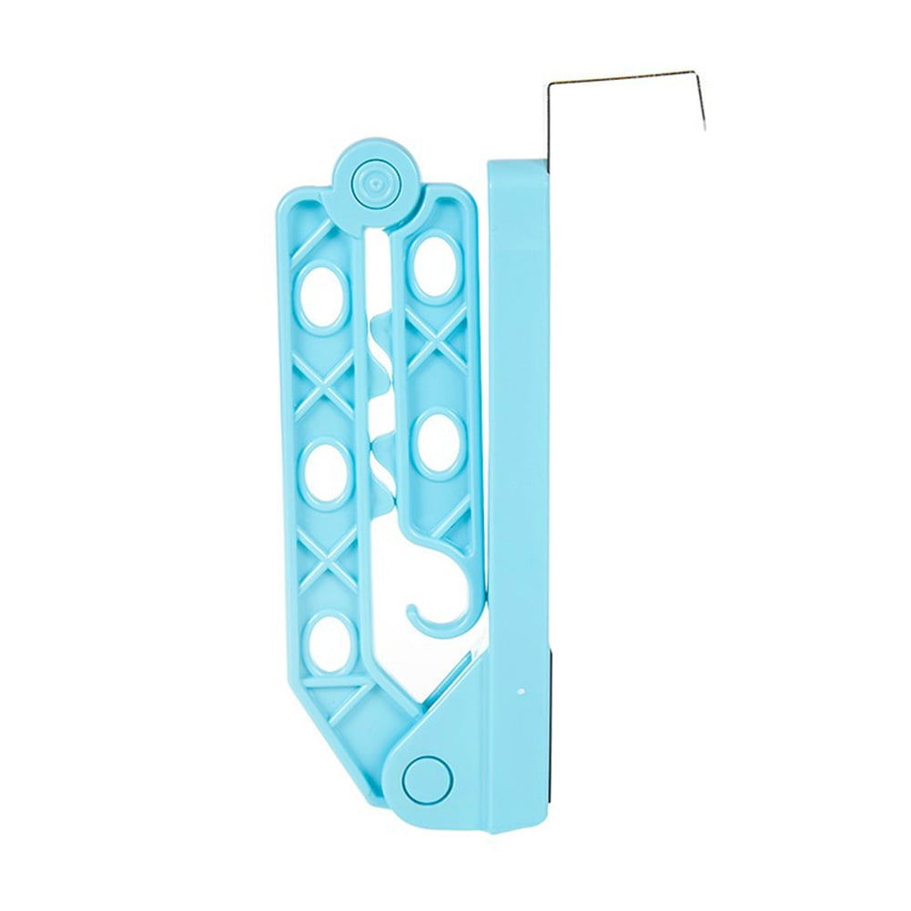 Folding Door Hanger Holder Multifunctional Household Clothes Storage