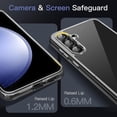 thumbnail image 4 of JETech Case for Samsung Galaxy S23 FE 6.4-Inch, Non-Yellowing Shockproof Bumper Protective Phone Cover, Anti-Scratch Hard PC Back (Black), 4 of 6
