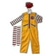 thumbnail image 2 of Ronald McDonald Clown Costume for Adults - Red & Yellow Fancy Dress for Halloween & Carnival Party Cosplay, 2 of 5