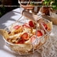 thumbnail image 3 of Cesta de almacenamiento de alimentos Kearding Organizador de frutas y verduras Cocina y Comedor Beige, 3 of 6