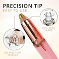 thumbnail image 3 of Eyebrow Hair Remover, USB Rechargeable Painless Precision Portable Electric Eyebrow Trimmer Pen, 3 of 5