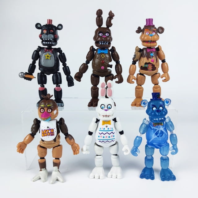 Juguete de seguridad Action Figures Five Nights At Freddys, 5 unidades