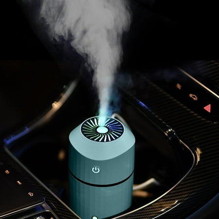 

Deals of the Day! Mini Portable Humidifier with LED Light - 320ml USB-Powered 800mAh Battery Quiet Operation 2 Spray Modes Auto Shut-Off Perfect for Bedroom Travel Office Clearance Light blue