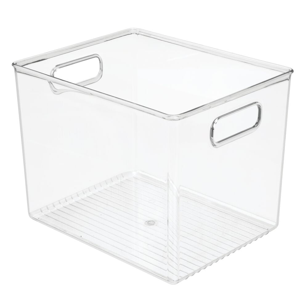 mDesign Plastic Kitchen Food Storage Organizer Bin