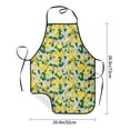 thumbnail image 6 of Bingfone Lemon1 for Tie-up Apron, Unisex Waterproof and Stain-Resistant Bib Apron for Kitchen Garden Painting, 6 of 7