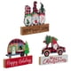 thumbnail image 5 of 3 piezas de decoración de mesa de Navidad, paneles de bloques de madera, decoración de mesa, decoración rústica de bandeja con niveles de Navidad JAMW Sencillez, 5 of 5
