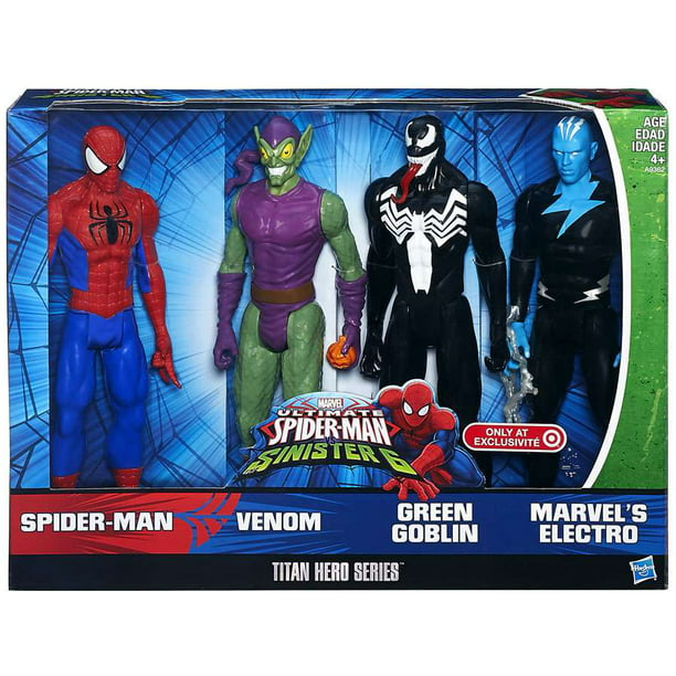 Total 58+ imagen spiderman sinister 6 titan hero series