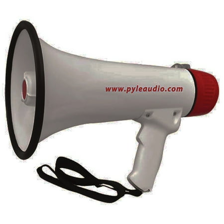 Pyle PMP48IR 40w Professional Megaphone Wrls Rechargeable Batt W/ Mic/siren/aux