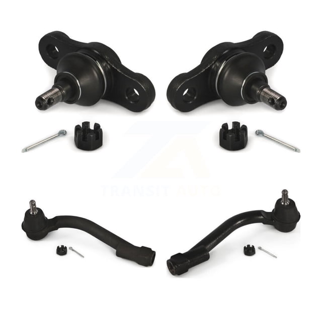 Front Suspension Ball Joint and Tie Rod End Kit for Car Kia Rondo Optima Magentis - Left Right Side (Driver Passenger) K72-100887