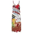 thumbnail image 6 of Las Vegas Casino Gambler Sleeveless Dress Loose Women's Dress Dresses Luxury Evening Dresses, 6 of 9