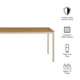 thumbnail image 3 of Finn Dining Table with Faux Wood Top in Natural, 3 of 10
