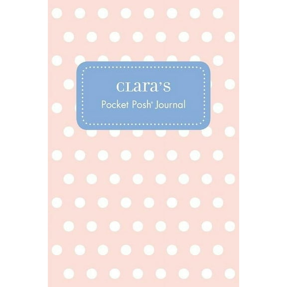 Clara's Pocket Posh Journal, Polka Dot, (Paperback)