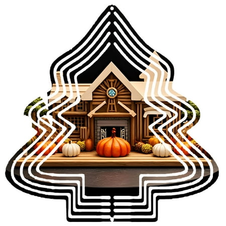 Metal Hanging Christmas Tree Wind Decorations – Festive Garden Spinners with Autumnal Patterns for Yard and Garden Decor Metal Hanging Christmas Tree Wind Decorations – Festive Garden Spinners with Autumnal Patterns for Yard and Garden Decor