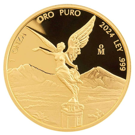 2024 Proof Gold Mexican Libertad Onza 1 oz