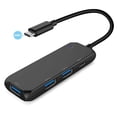 thumbnail image 5 of Type-C 2.0 HUB Adaptateur avec 4 USB Interface Ultra Mince Hubs USB pour Ordinateur Portable PC, 5 of 5