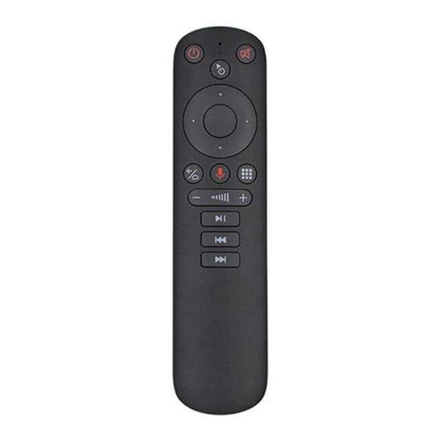 Sidaley G50S Fly Mouse Smart Voice Micrófono Giroscopio Control remoto antideslizante 2.4G Teclado inalámbrico Receptor Videojuegos y accesorios