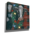 thumbnail image 2 of Epic Graffiti 'Festive Cow' by Pam Britton, Canvas Wall Art, 26"x26", 2 of 2