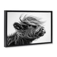 thumbnail image 2 of Stupell Industries Farmhouse Handsome Highland Portrait Black Floating Frame Canvas Art, 25 x 17, by Tina LeCour, 2 of 8