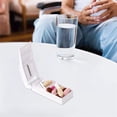 thumbnail image 2 of Splitter and Crusher Daily Usage Safely Crushes Tablets Accurate and Easy Consumption Includes Storage Container Travel Sized, 2 of 5